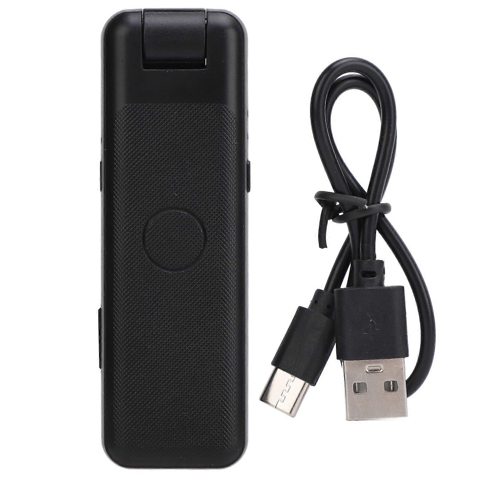 Clip Camera 1080P 155 Large Wide Angle 180 Rotating WiFi Magnetic 32GB Small Memory Card Night Vision Noise Canceling Body Video Recorder