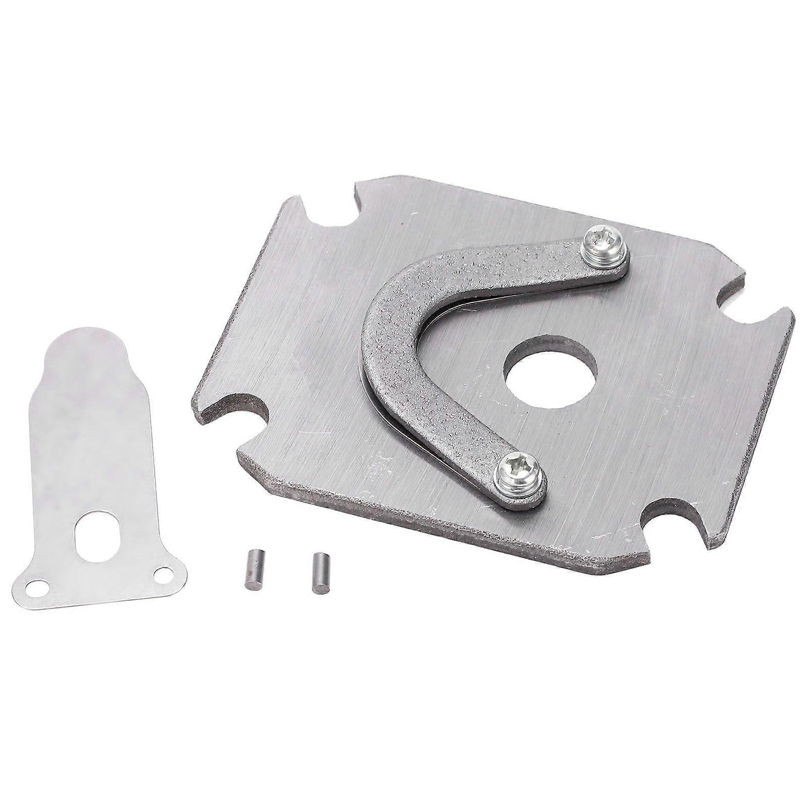 Air Compressor Valve Plate Metal Part Accessory Replacement Set 3/8in 48x72mm 1P2.5P3P4P