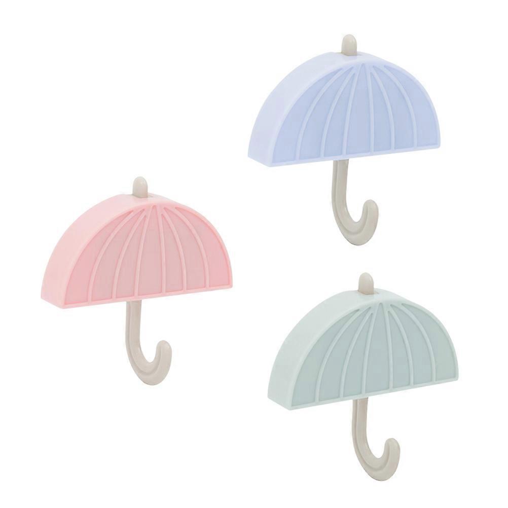 Magnetic Hooks Umbrella Shape for Small Items Storage 3Pcs Set
