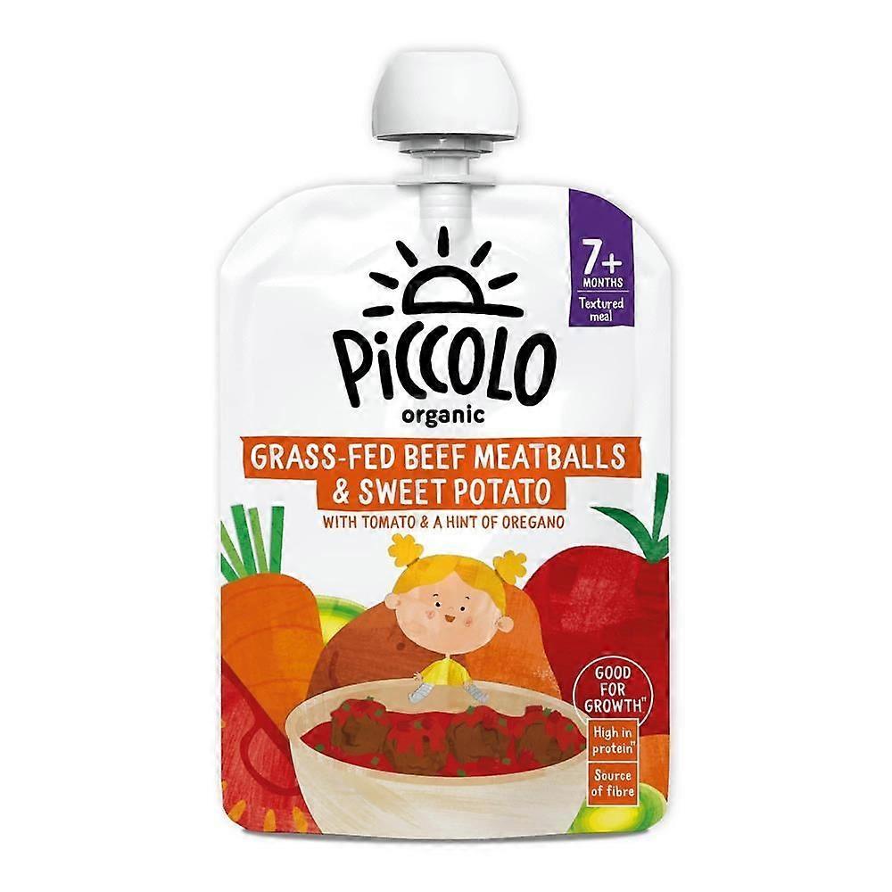 Piccolo Sweet Potato & Grass-Fed Beef Meatballs 130g - 7 Pack