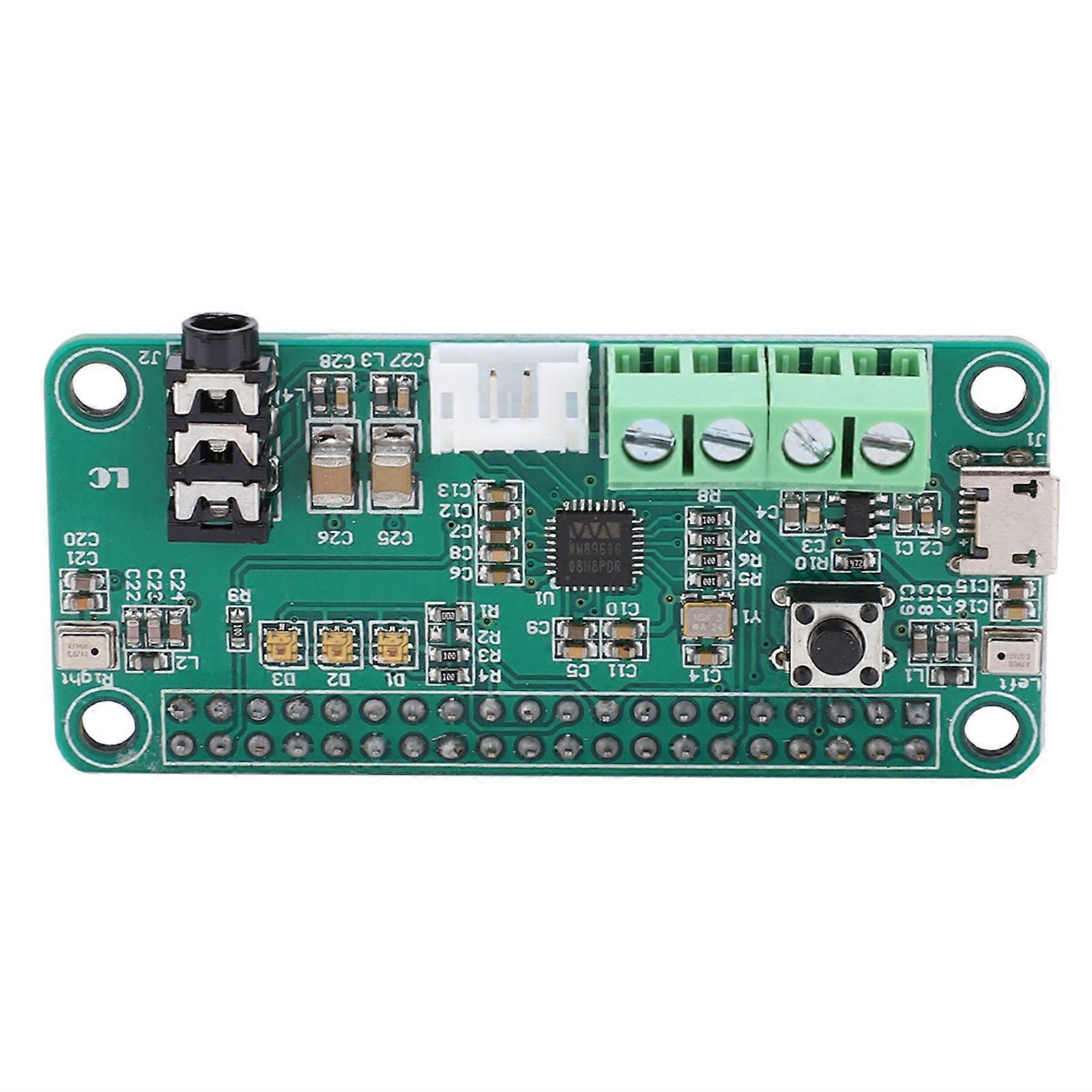 Audio Decoding Module Dual Microphone Speech Recognition WM8960 for RASPBERRY PI ZERO DC5V