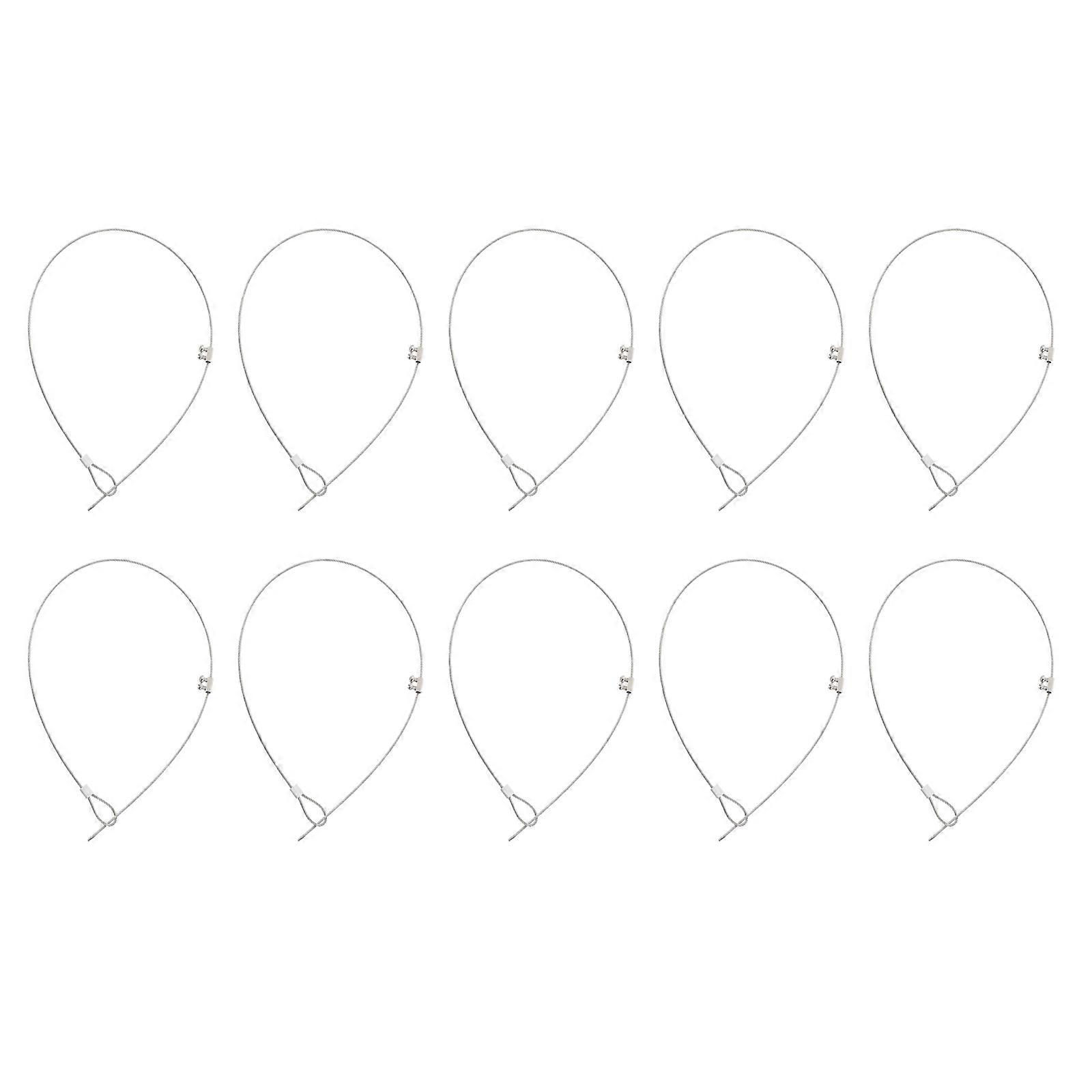 Stainless Steel Gate Latch Cable Pull for Door Use 10Pcs