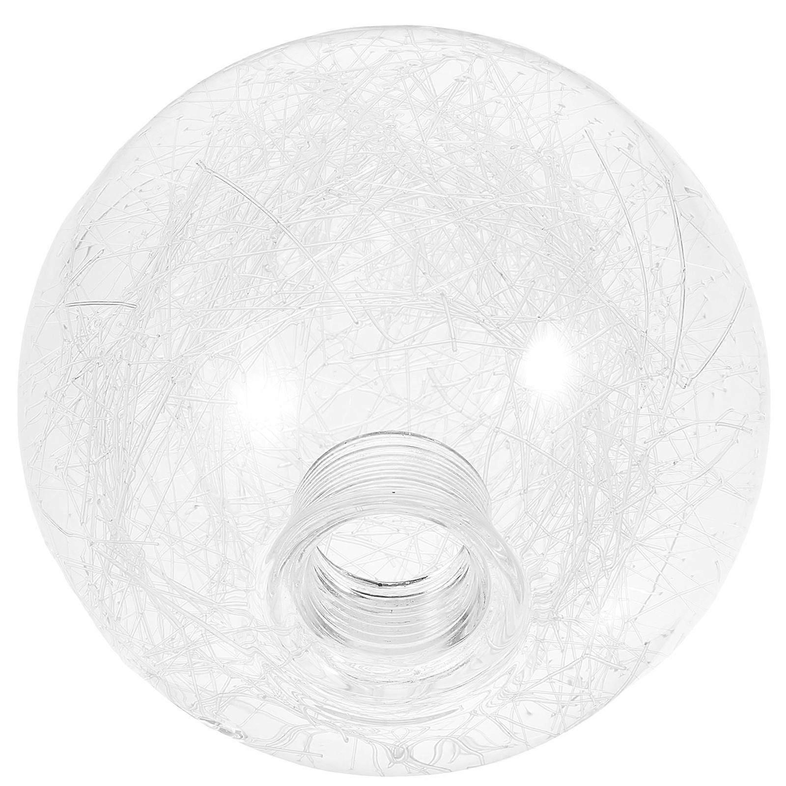 Glass Lamp Shade Replacement for Ceiling Light 4Pcs G9 Base Hanging Shades