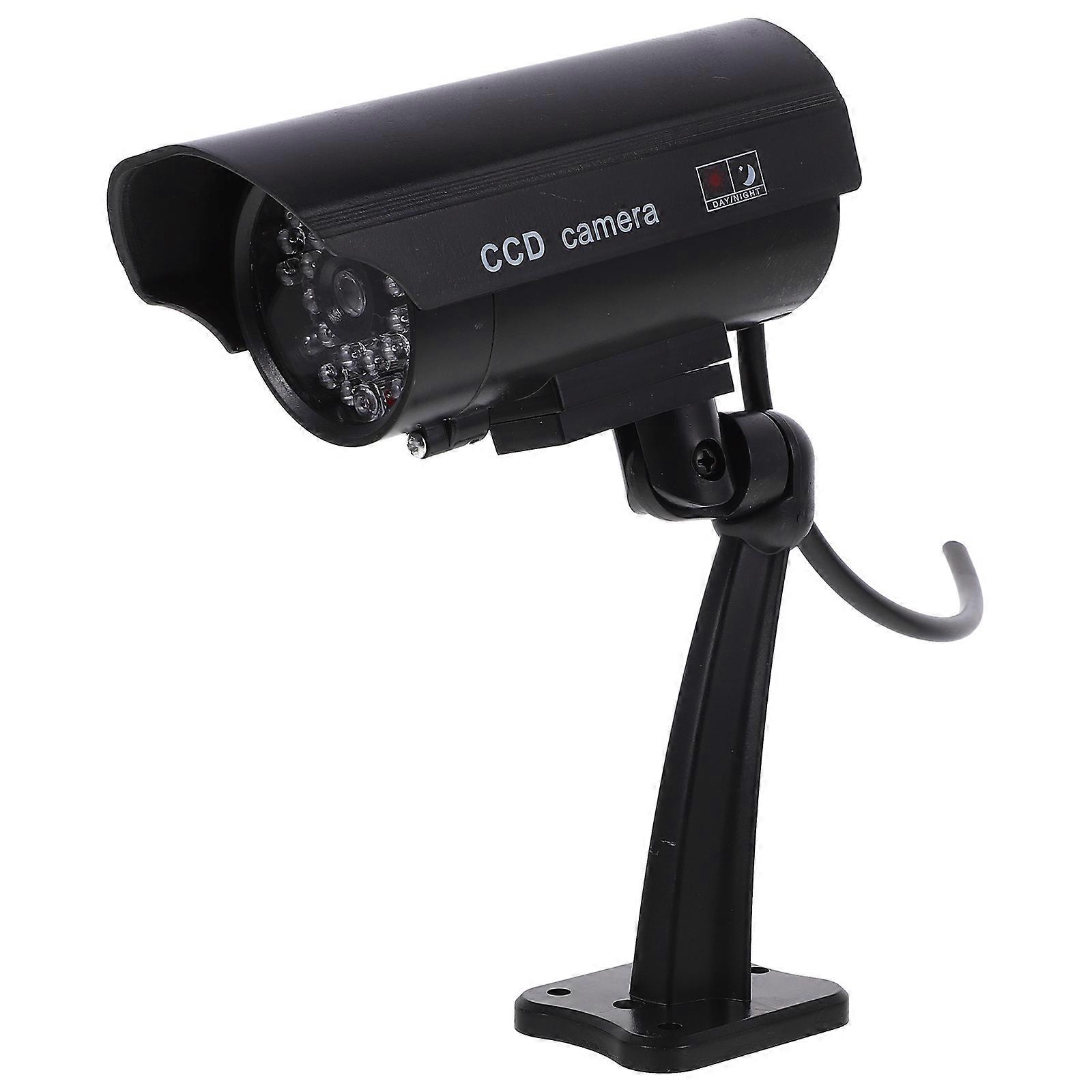 Cctv Camera Dummy Camera for Waterproof Outdoor Monitor Black