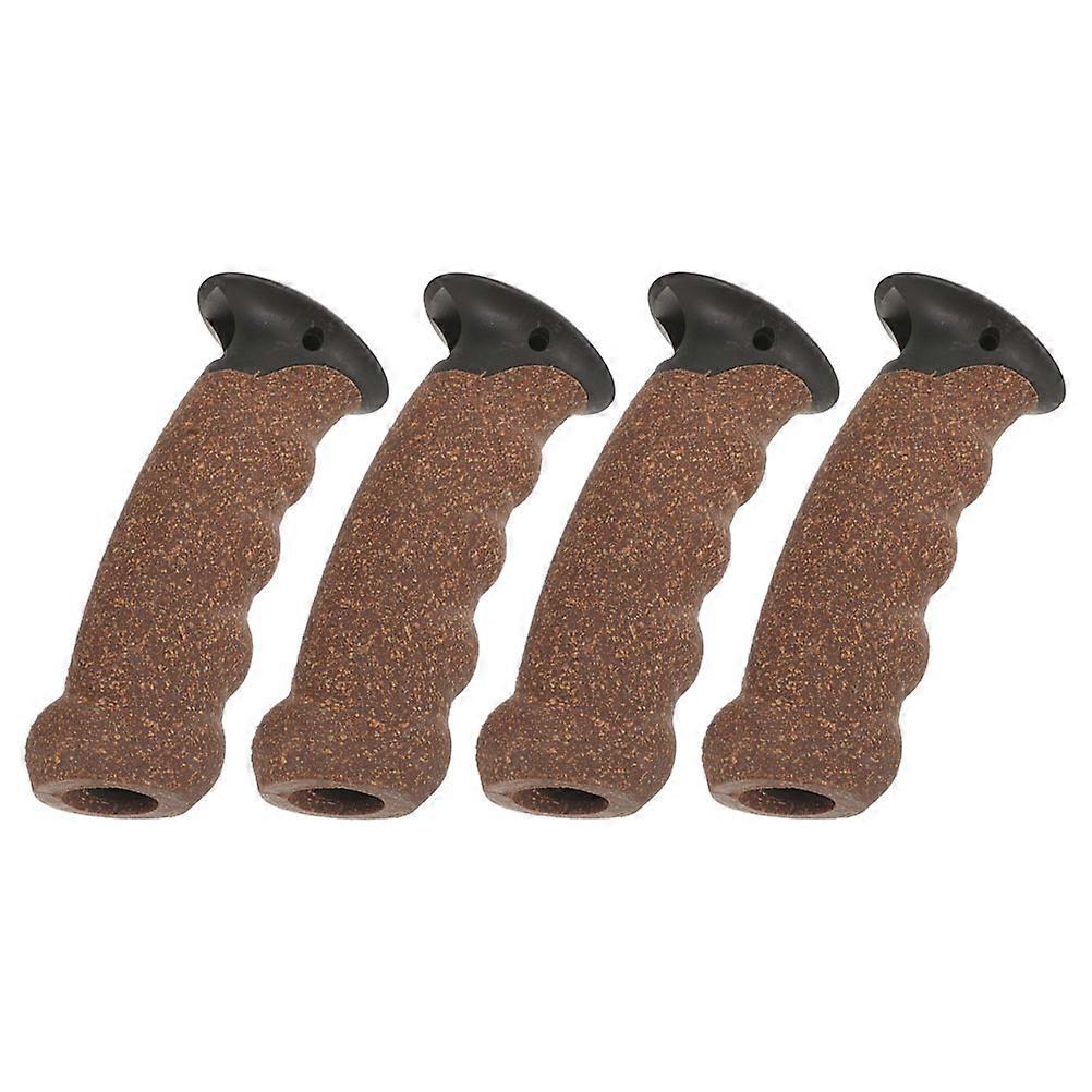 Cork Handle Part for Trekking Pole Comfortable Grip 16Pcs Cane Replacement
