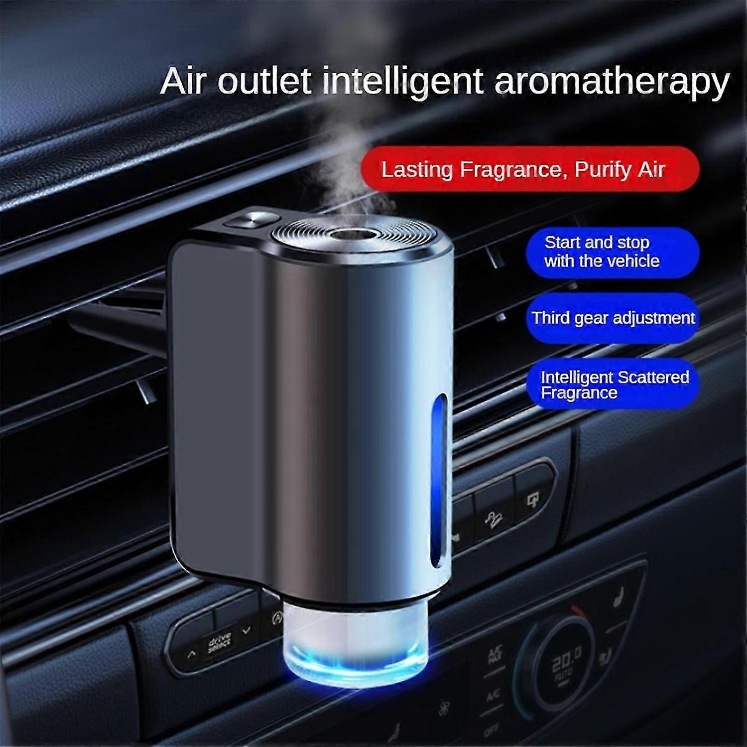 Smart Car Air Freshener, Car Air Diffuser & Air Freshener Three-Tone, Smart Car Aromatherapy Diffuse