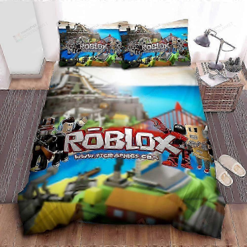 v3620 Lakan Roblox Creative Characters Påslakanset Sängkläder Sängöverkast Sängkläder Lakan IU3620