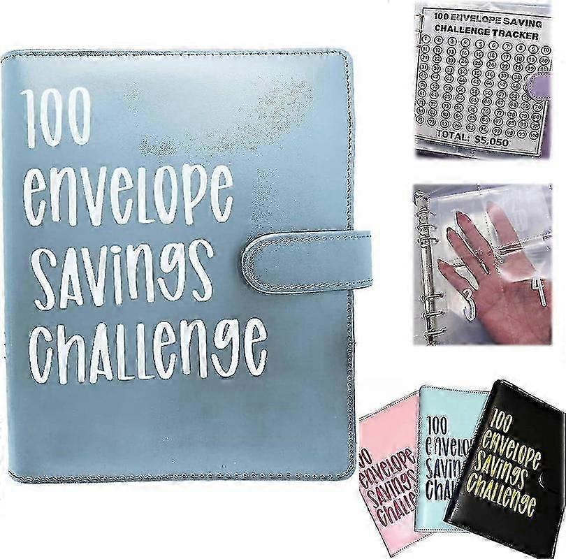 100 Envelope Challenge Loose Leaf Couples Challenge Event Cash Envelope Budget Notebook
