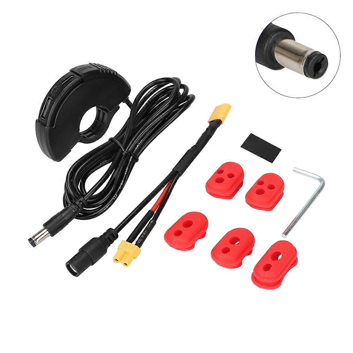 Usb Fast Charger Electric Scooter Waterproof Socket Type C Phone Charger Bracket Power Adapter with
