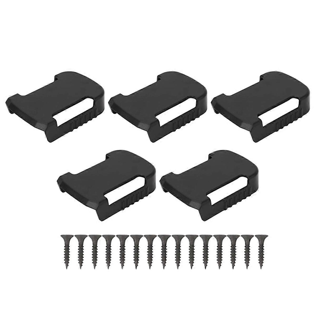 5Pcs Battery Storage Rack Case For 5pin 20V Battery B