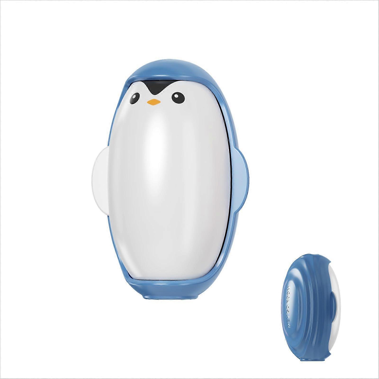 Washable Lint Remover Compact Reusable Fuzz Roller 2Pack For Pet Hair On Clothes Travel Friendly Blue