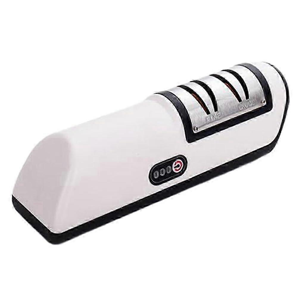 Electric Kitchen Knife Sharpener, Multifunctional, Automatic, 4 Stages, Electric Knife Sharpener, Kitchen Accessories, Black Ref: 2487