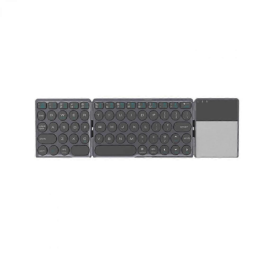 Portable Foldable Bluetooth Keyboard, Ultra-thin, Ultra-light, Ipad, Compatible Ios, Tablet Device