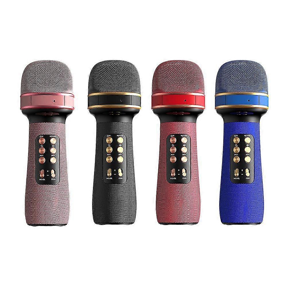 trådløs Bluetooth karaoke mikrofon 3 i en bærbar håndholdt hjemmefest bursdag mikrofon