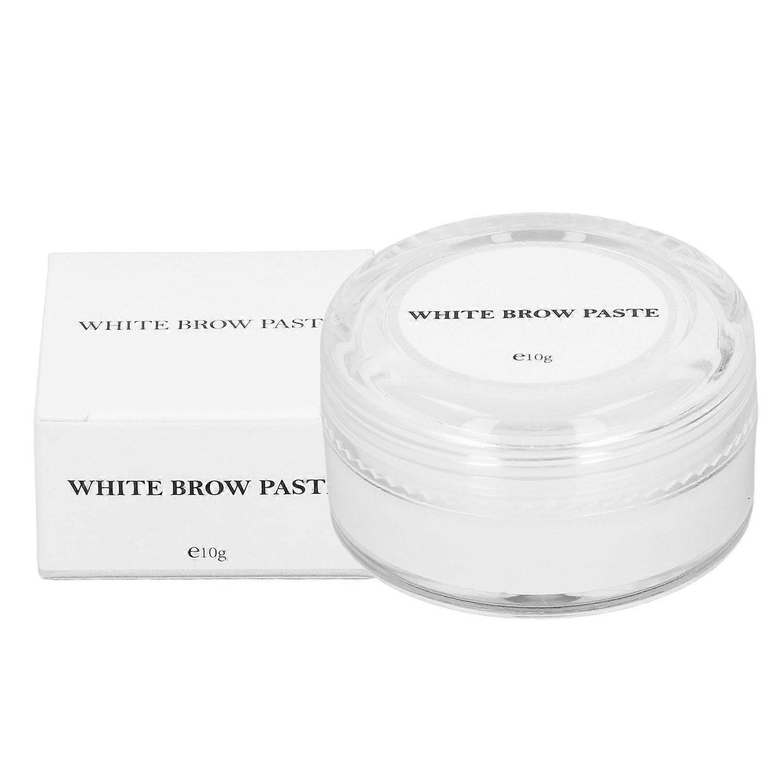Mapping Brow Paste White 10g Washable Eyebrow Mapping Paste for Permanent Makeup Eyebrows