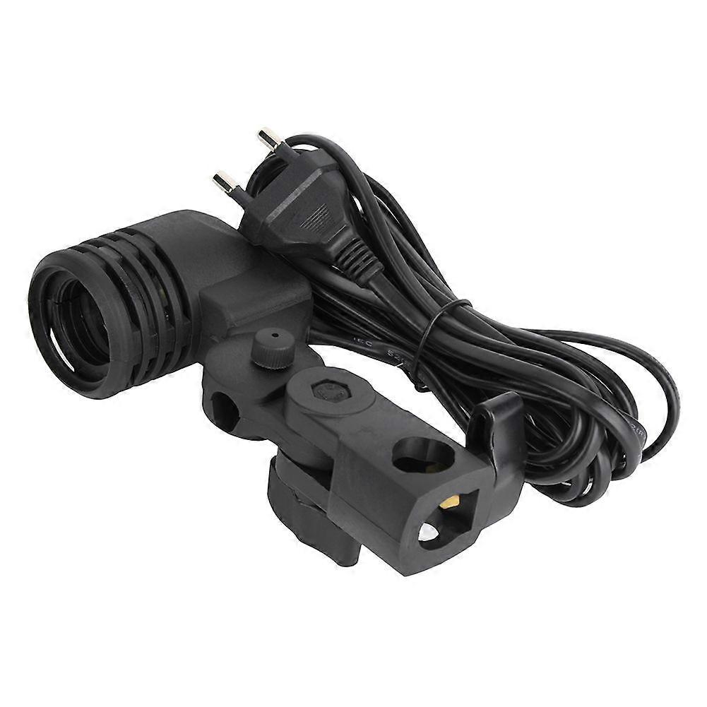 NiceFoto E27 Bulb Holder Lighting Head Photo Photography Studio Light Bracket