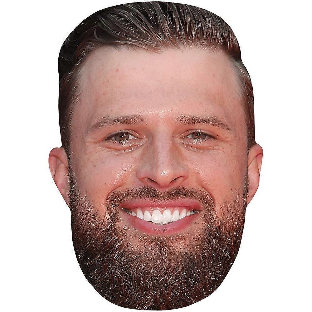 Harrison Butker (Beard) Big Head. Larger than life mask.