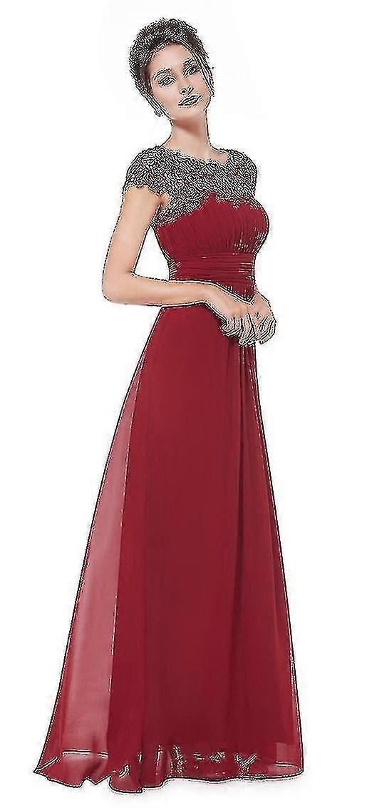 Women's Lace Dress Bridesmaid Evening Dress 2025 | Fruugo UK