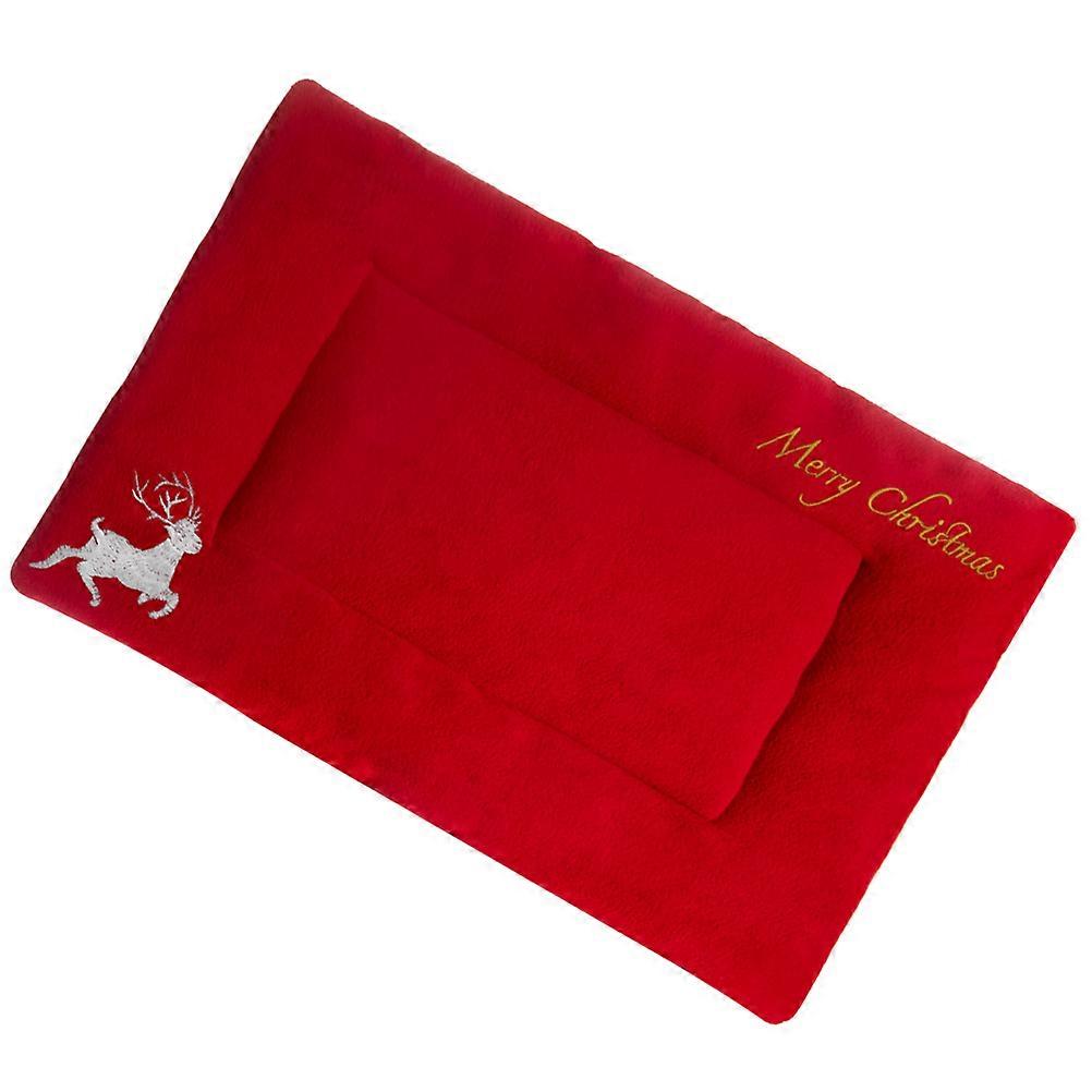 Pet Mat Plush Cushion Providing Soft Warmth for Pets