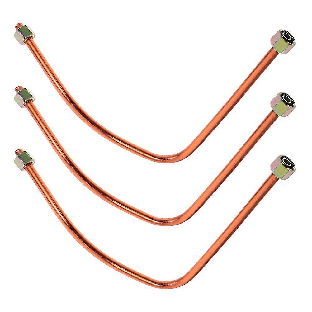 Compressor Pneumatic Tubing for Air Compressor 9Pcs Aluminum Exhaust Hose
