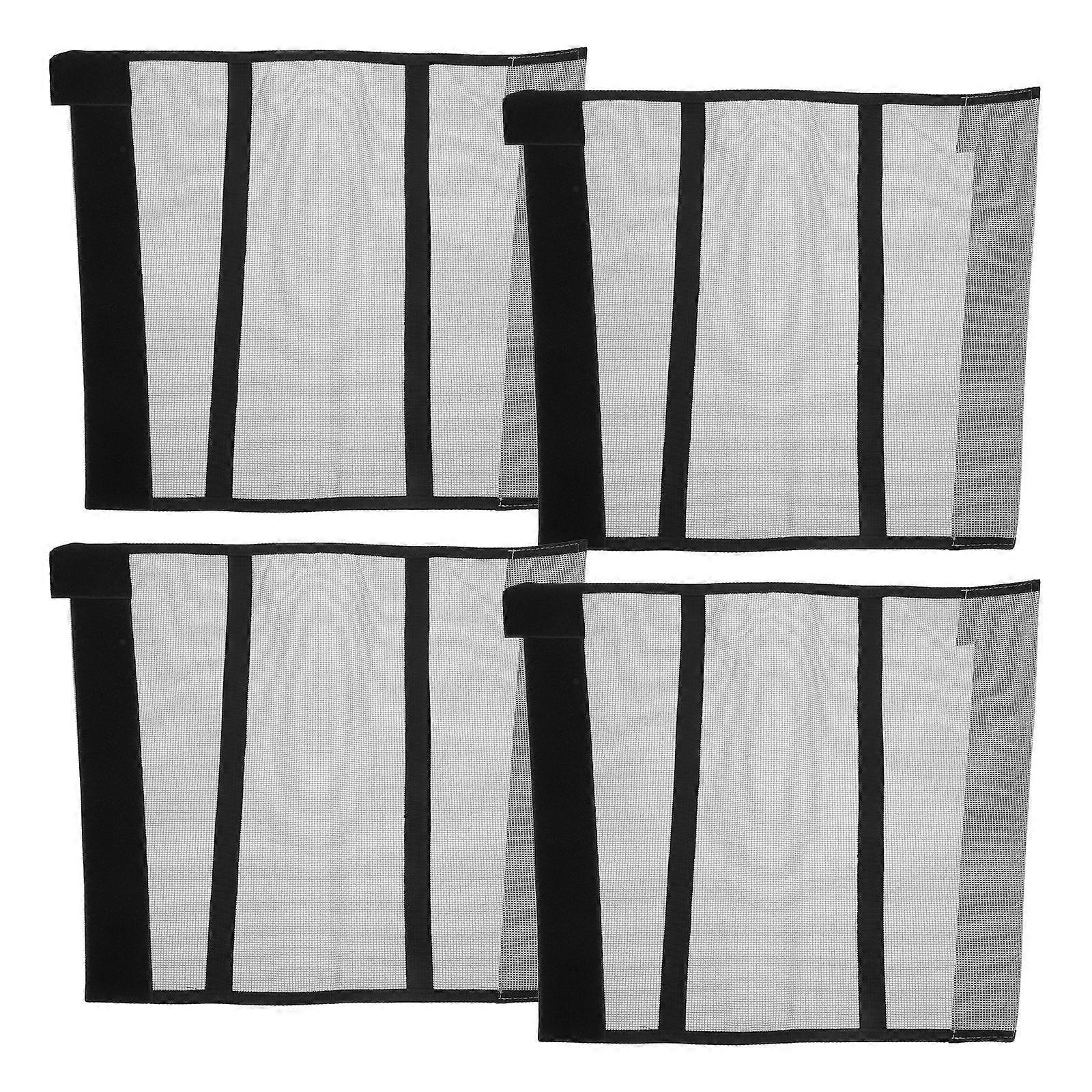 Boots Mesh Leggings for Horse Care 3Pcs Set Grey