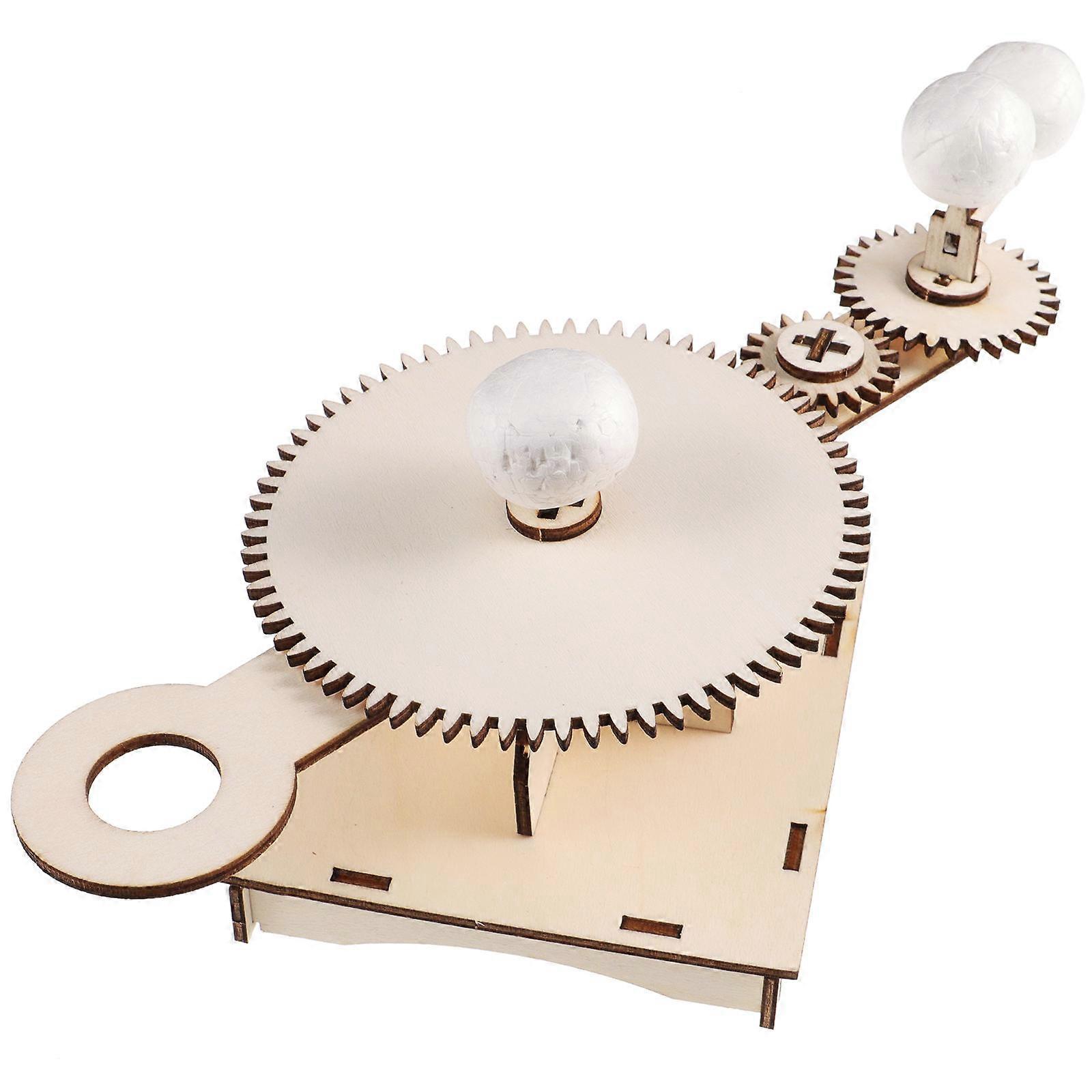 Astronomy Learning Model Wooden Solar System Kit with 2Sets