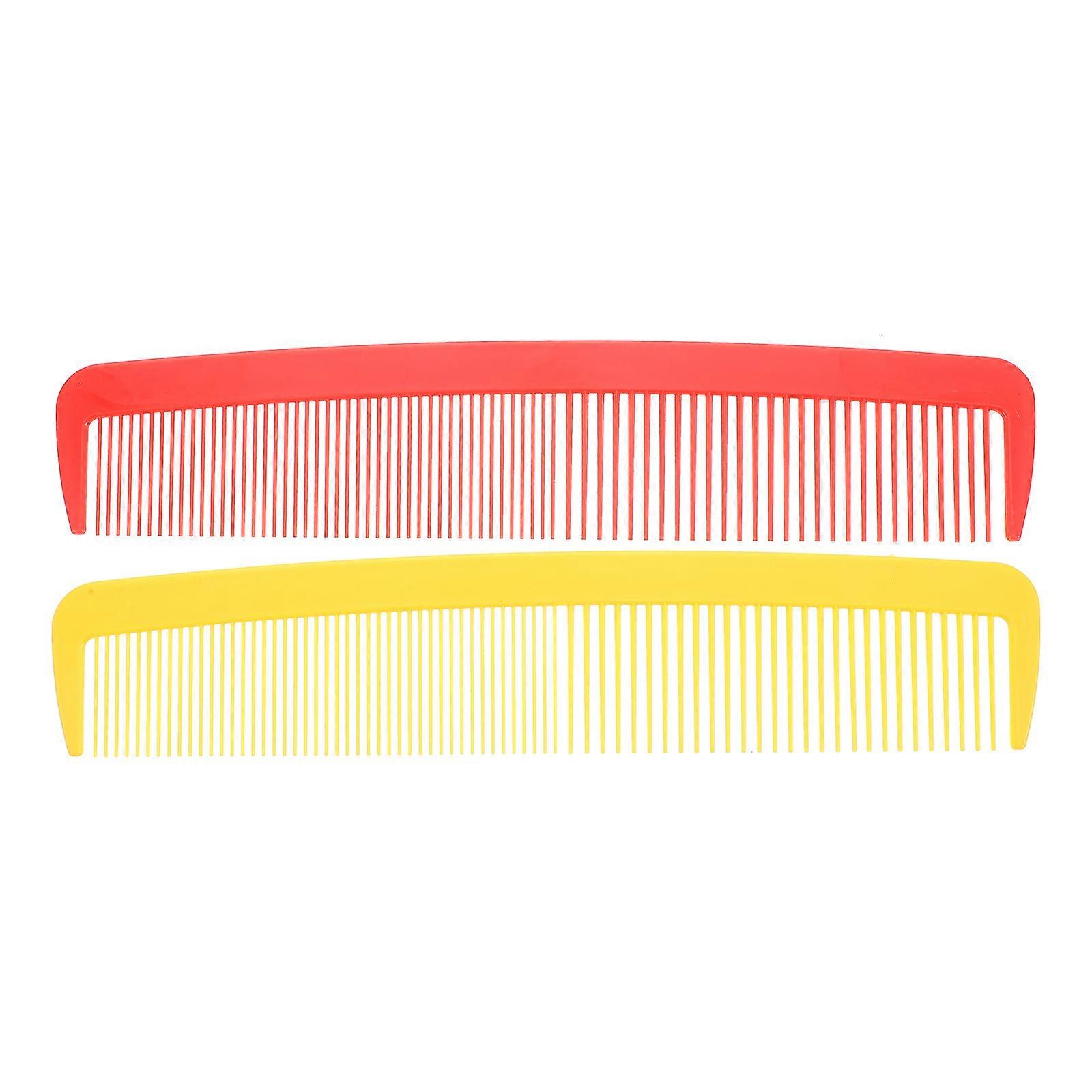 Giant Comb Big Comb for Halloween 4Pcs Plastic Assorted Color Costume Props