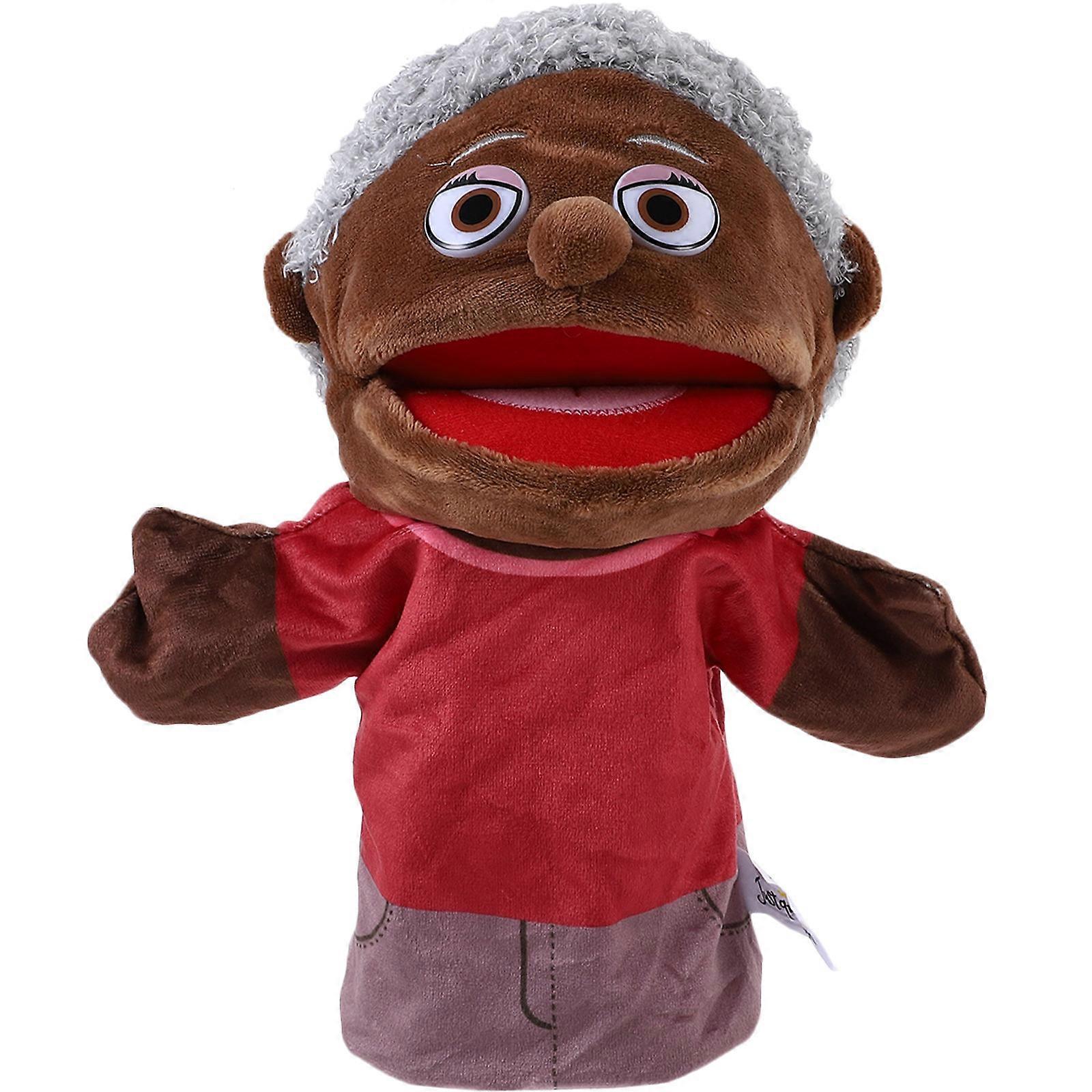 Hand Puppet for Storytelling Plush Family Member Hand Puppet 2Pcs