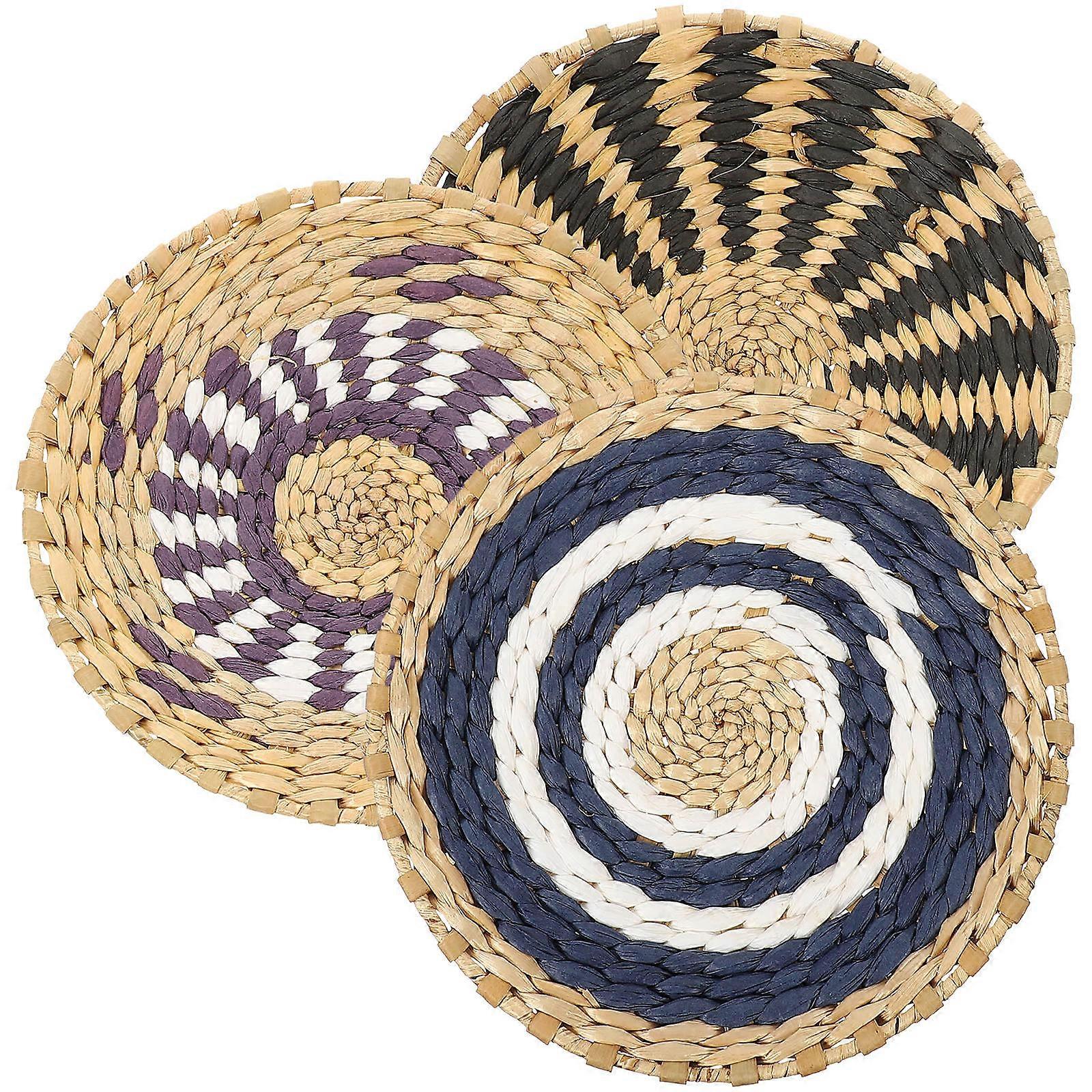 Wall Basket Decor Woven Basket Hanging Wall Baskets Decorative 12Pcs