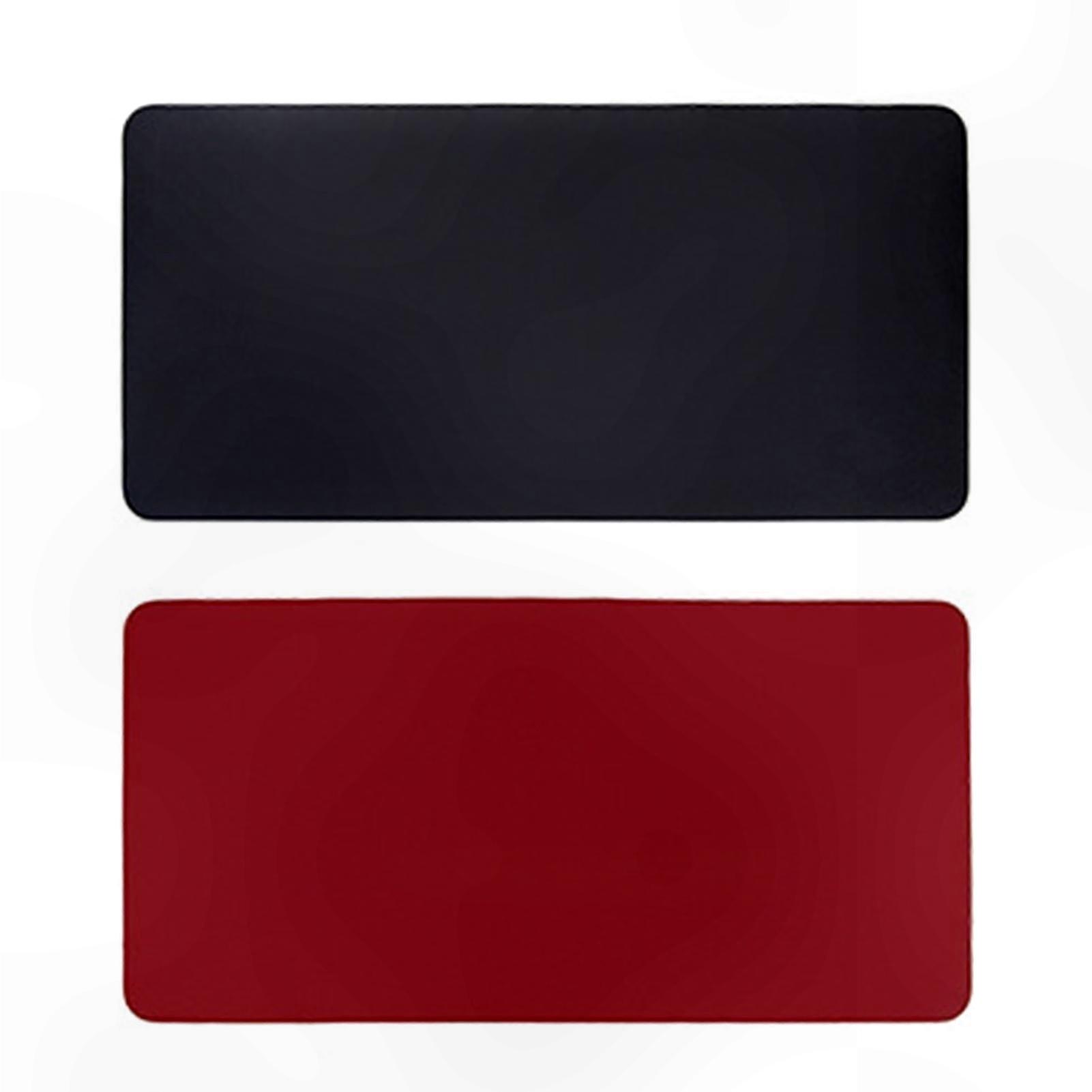 Big Non-Slip Mouse Pad with Leather Top for Home and Office Use