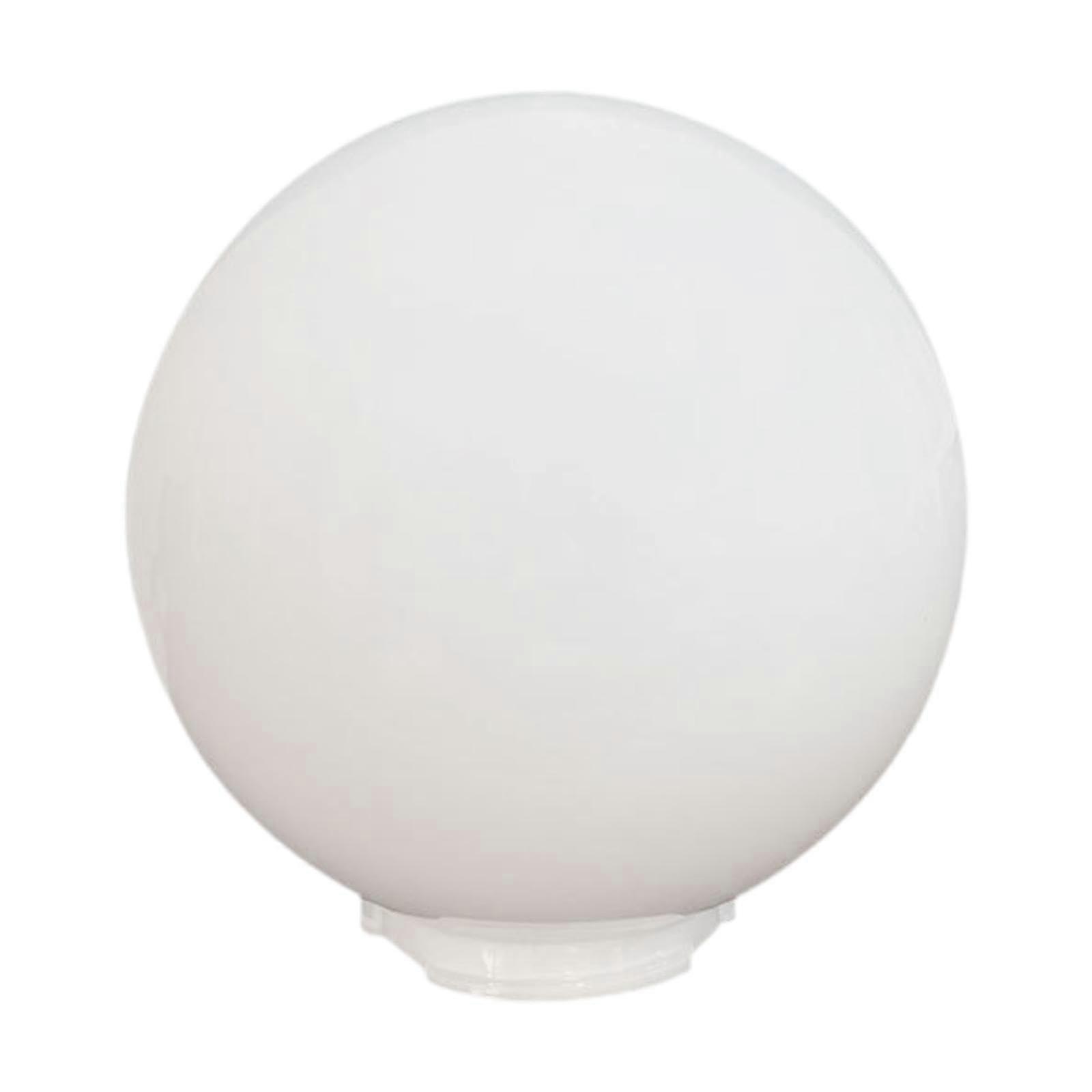 Acrylic Lamp Post Globe Ball Lamp Cover For Wall Sconce, 300mm, Post Mounted Sphere Lampshade