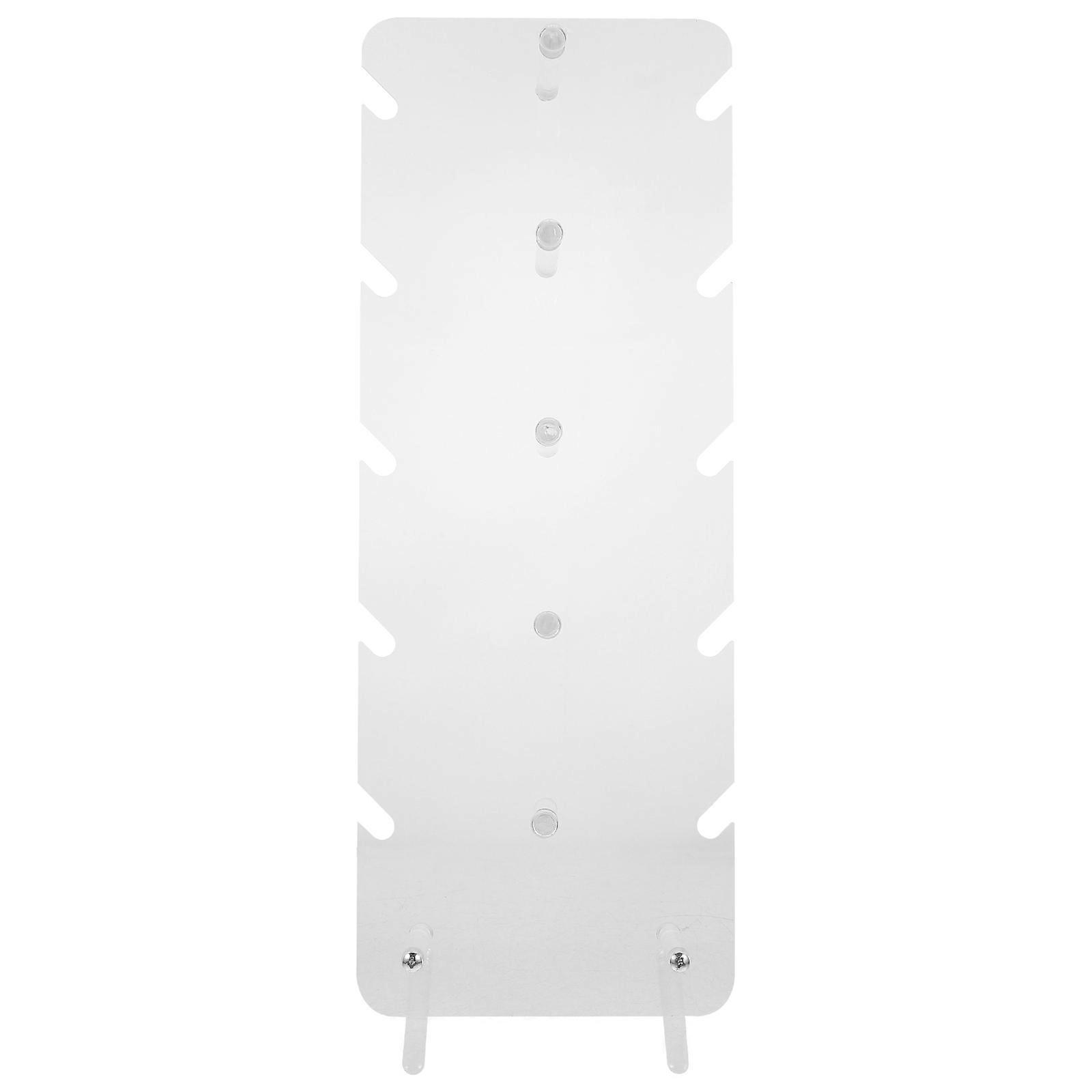 Organizing Eyeglasses Display Stand 4Pcs Simple Design For Families And Friends Clear Acrylic Storage Solution