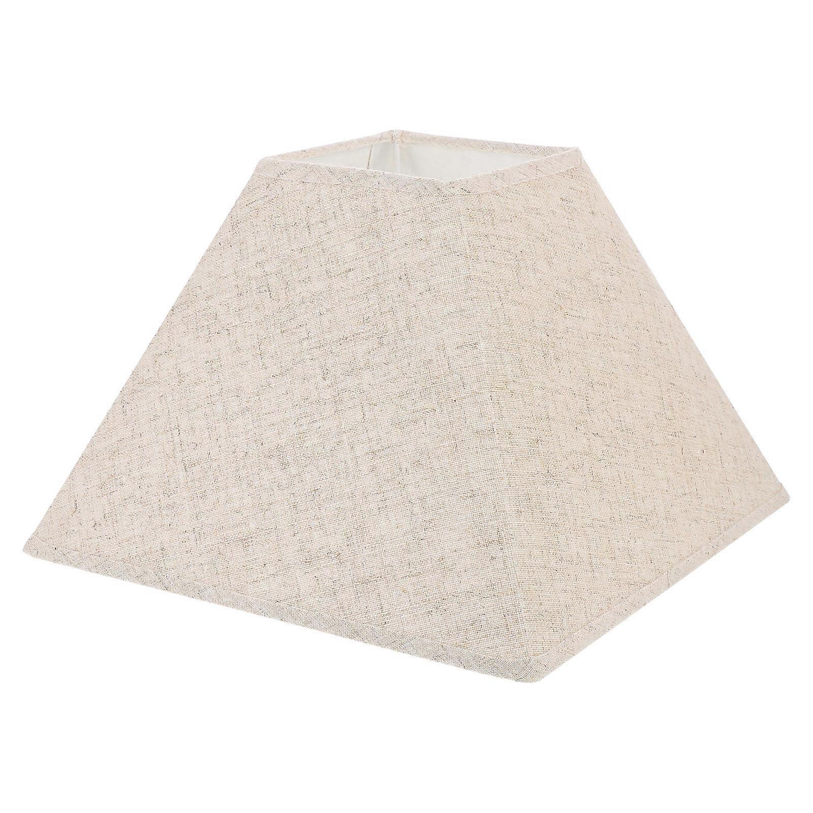 Fabric Light Shade For Floor Lamp In Simple Style 28.00X28.00X18.00CM 1Pack Diffuse Lighting