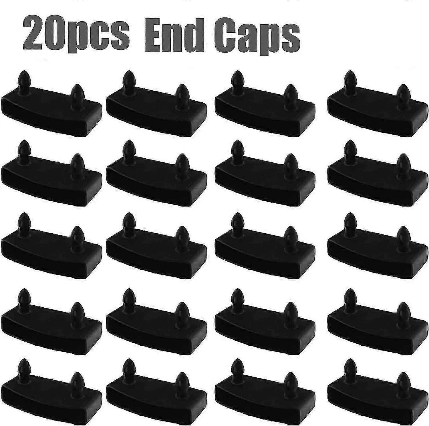 20pcs row bed frame fixed cover at both ends bed board sofa frame plastic fixed buckle furniture accessories 2025