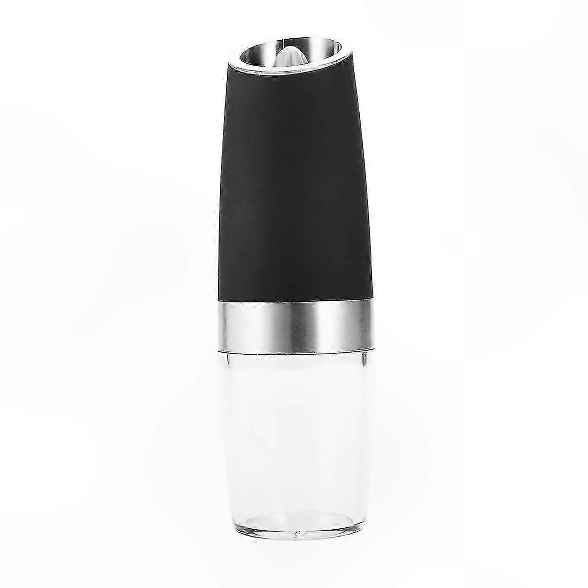 Adjustable Electric Salt and Pepper Mill Grinder with LED Light for Kitchen Use