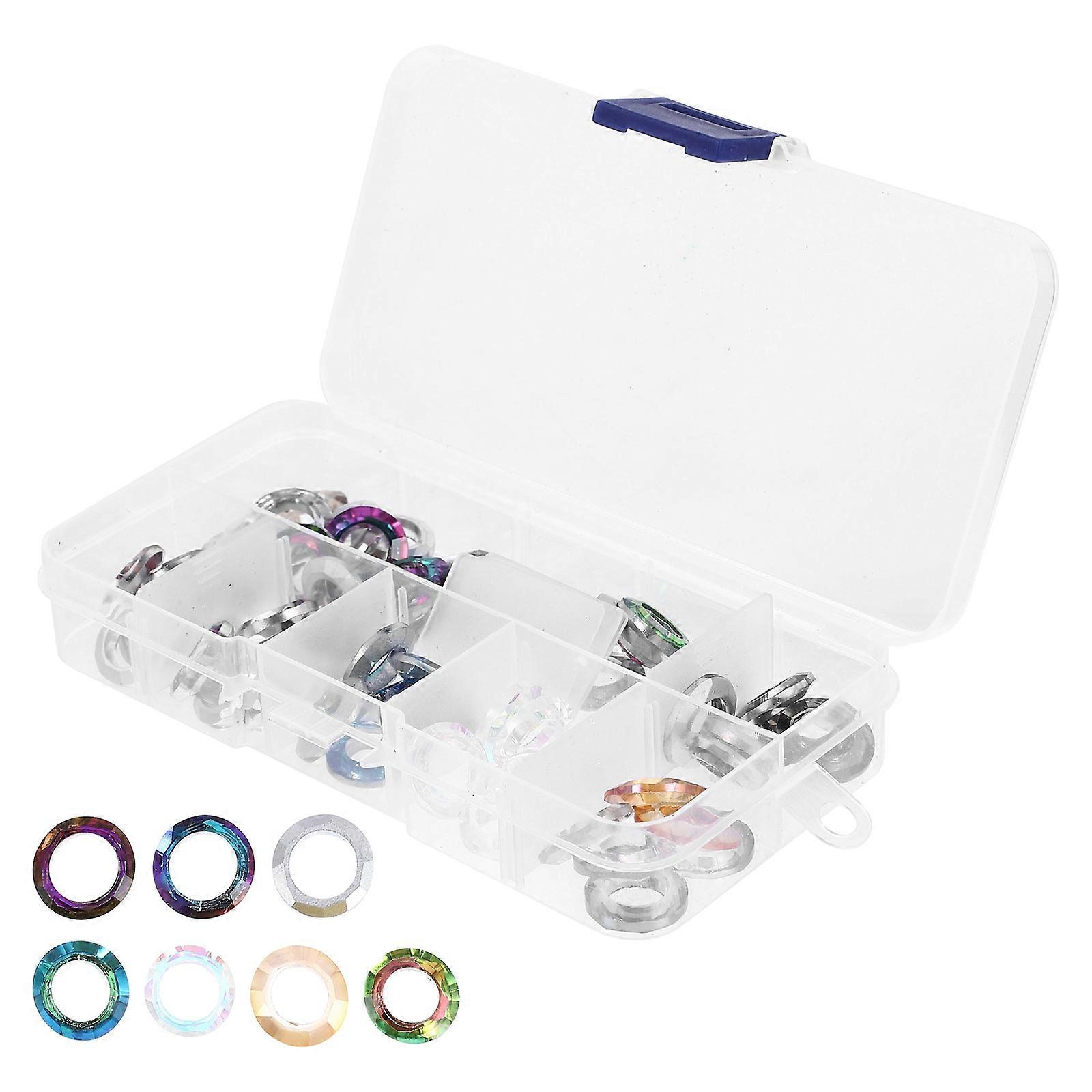 Earring Rings Big Hole Round Ring for DIY Use 2 Boxes