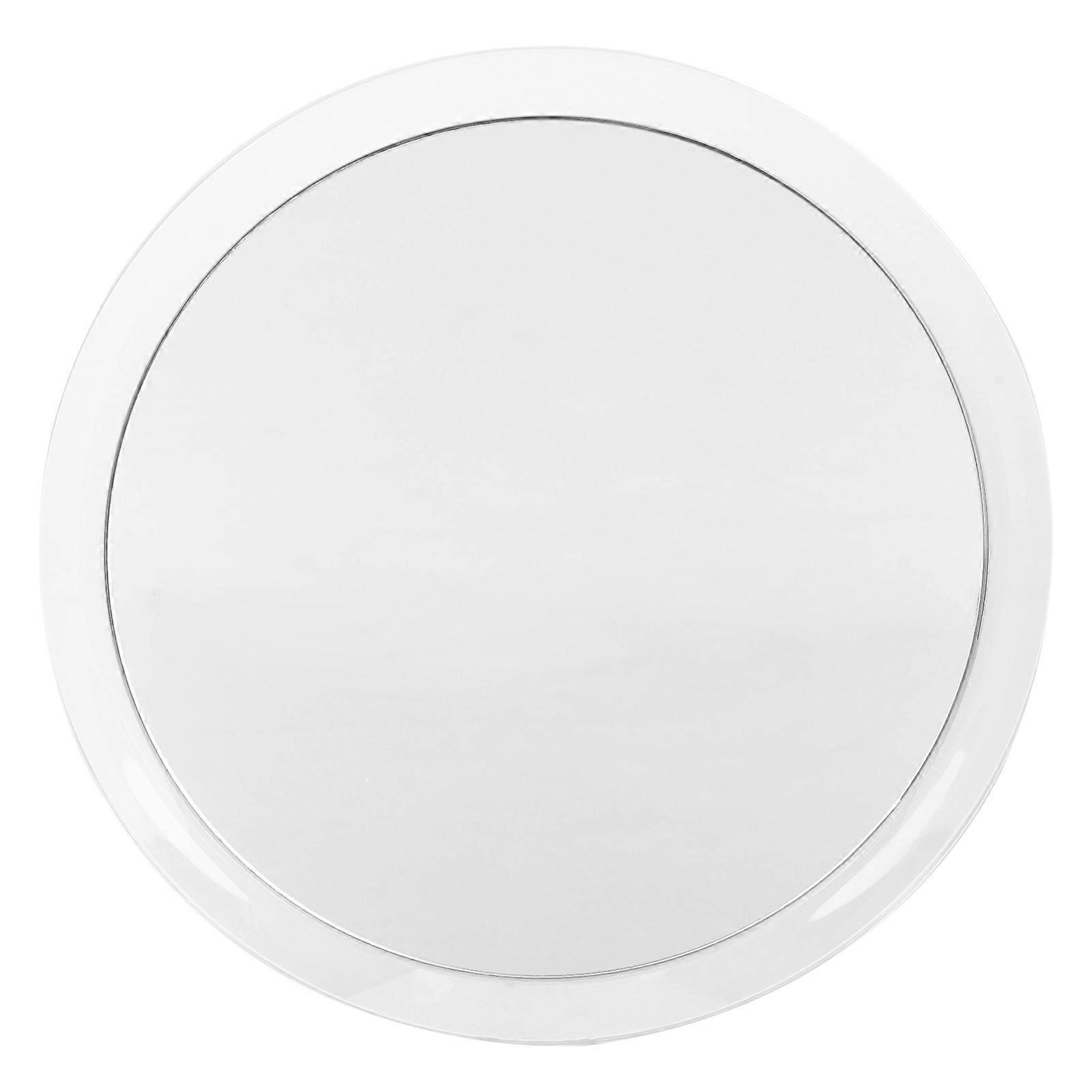 White Makeup Mirror Suction Cup Mirror for Bathroom 2Pcs Set