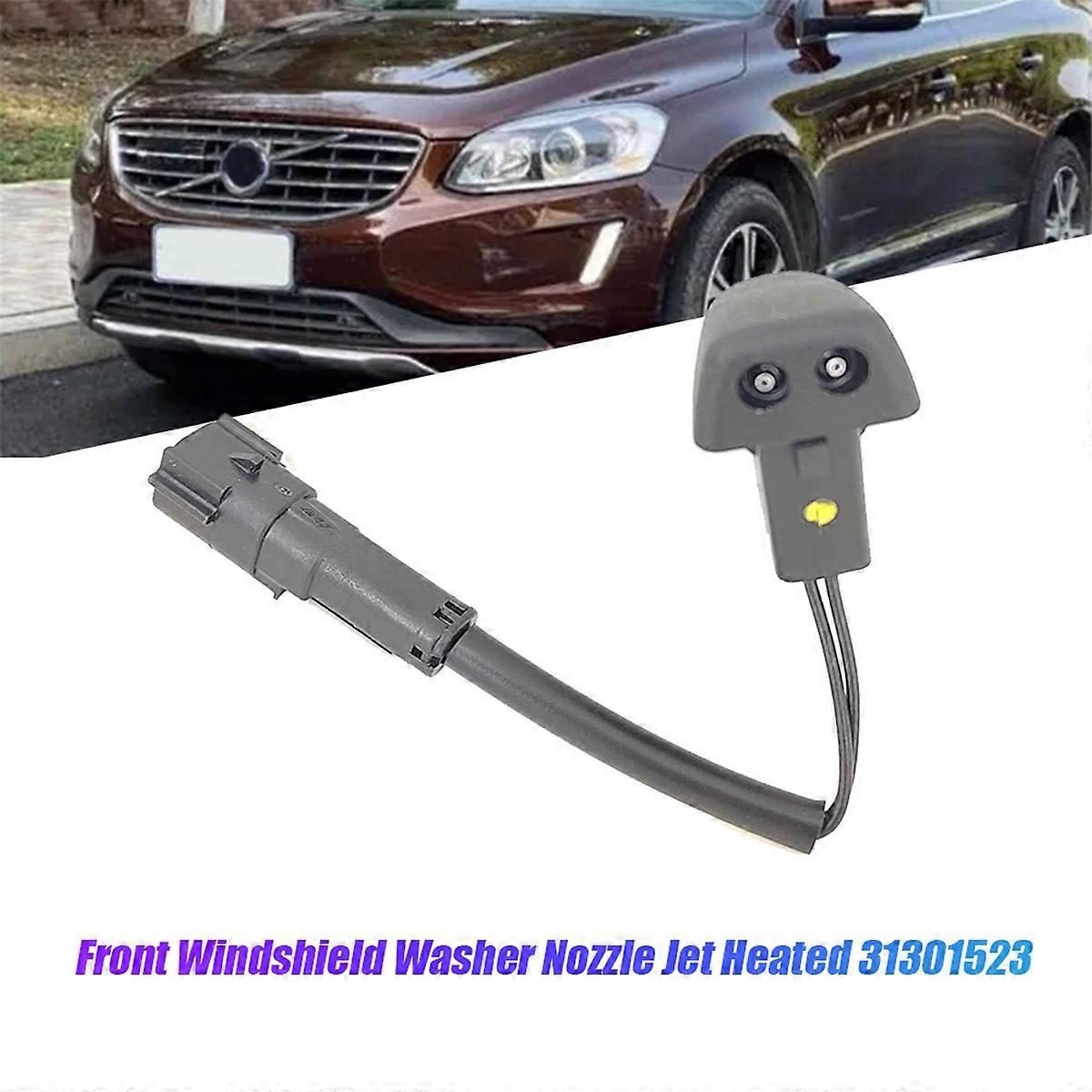 Left Front Windshield Windscreen Washer Nozzle Jet Heated for Volvo