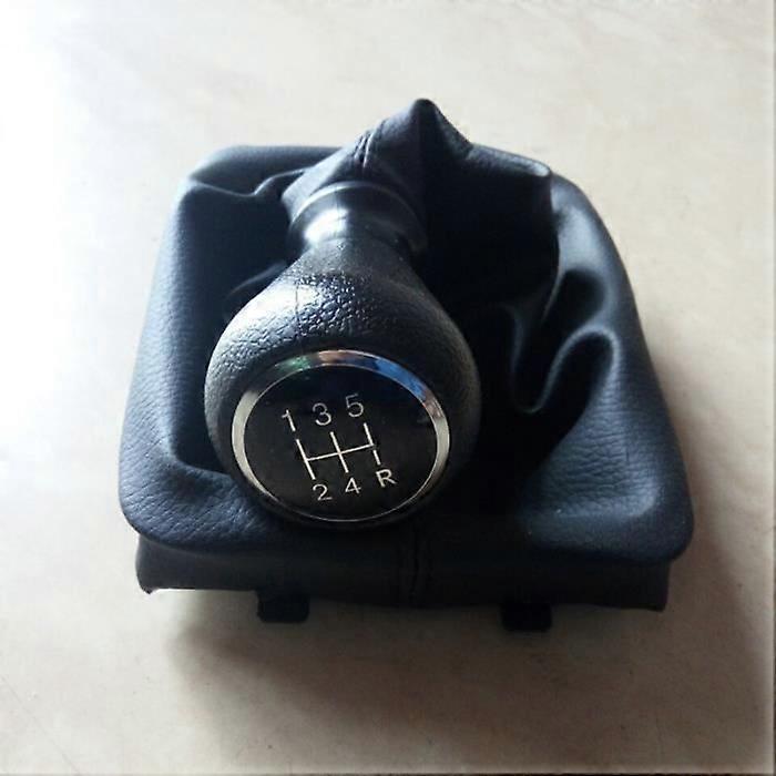 Gear knob and gaiter compatible with Peugeot 206/406