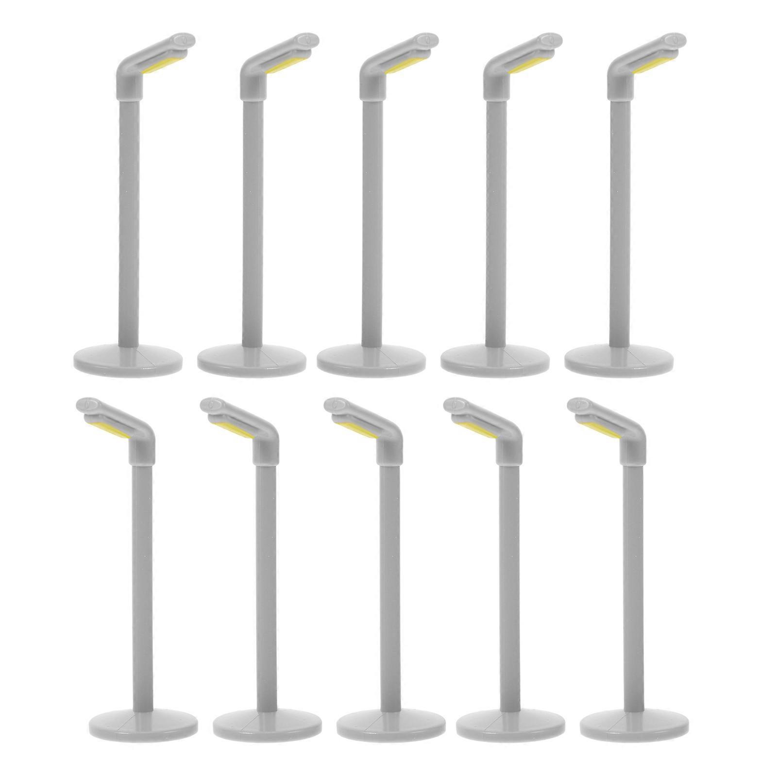 Miniature Street Light Model for Educational Use 20Pcs Plastic