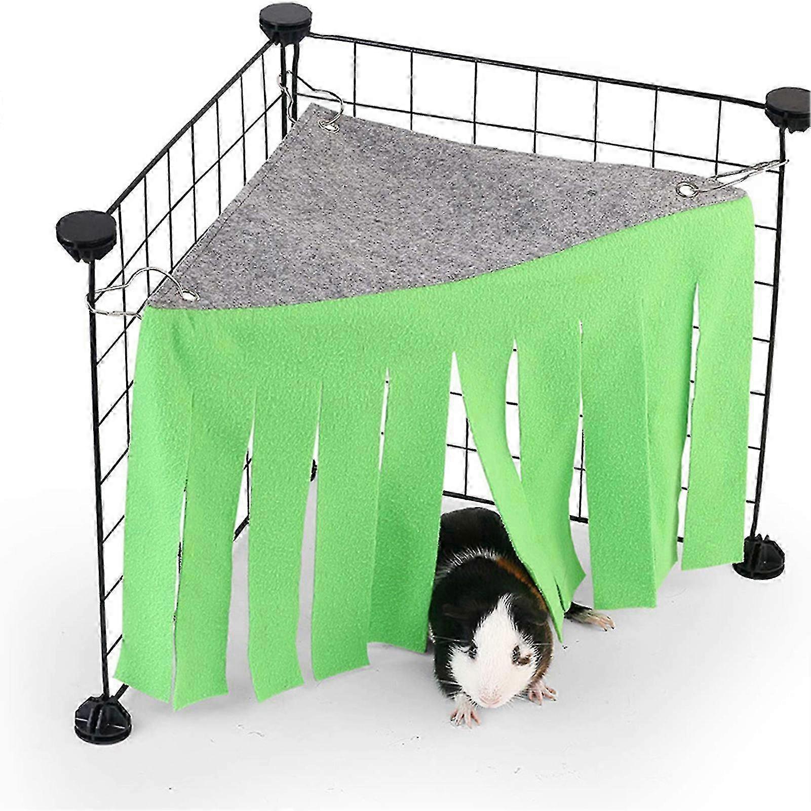 2025 Pet Hamster Tent Comfortable Hideout Corner Removable Swing Breathable Hammock for Small Animal