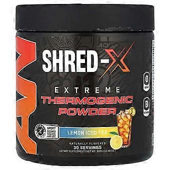 ABE, Shred-X, extreem thermogeen poeder, citroen-ijsthee, 300 g