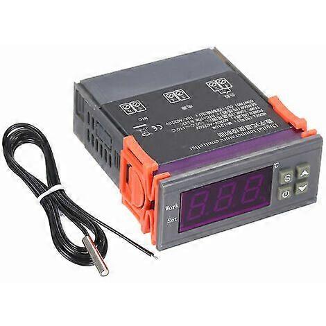Intelligent Digital Temperature Controller Mh-1210W, With Sensor, Ac220V