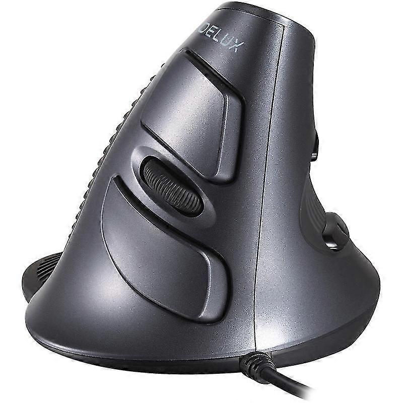 New models Delux 6-keys Vertical Handheld Mouse