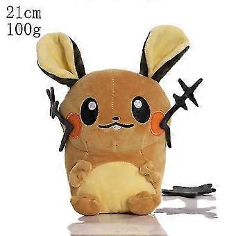 25-26 neue 11-28cm Serie Plüsch Stofftiere Mew Larvitar Eevee Anime Figuren Puppe Pedant Kinder Kawaii Geburtstagsgeschenke Weihnachtsdekor