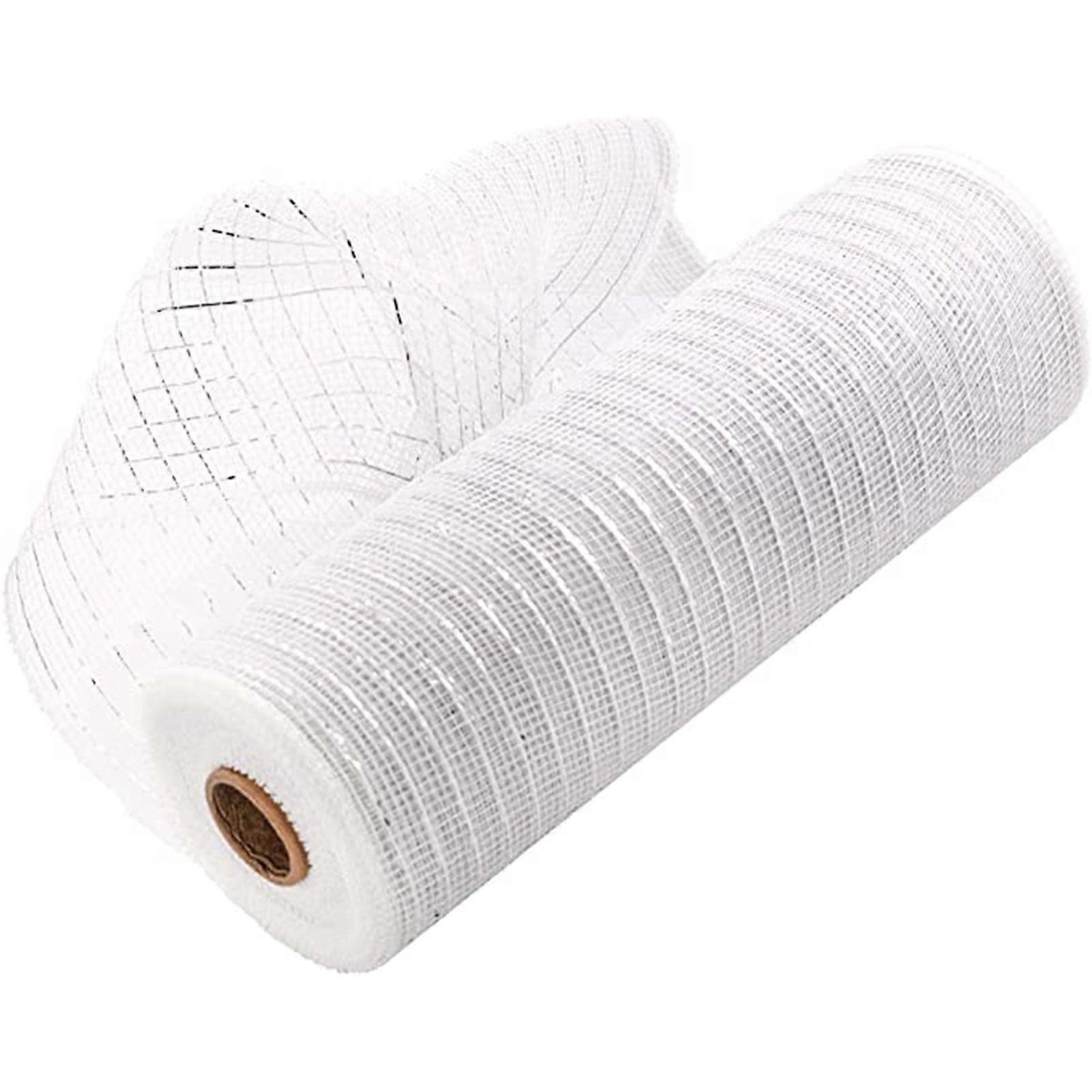 Reduced Gift Wrapping Paper for Wedding, Home DIY, with Metallic Bows, Poly Wreaths, Swags, Ribbon, Foil Mesh Roll - Compatible with Uclet