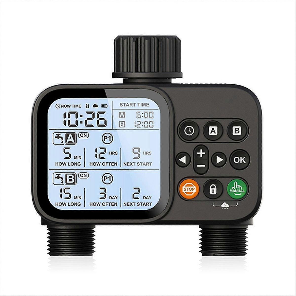 Household Solar Irrigation Timer LCD Automatic Irrigation System