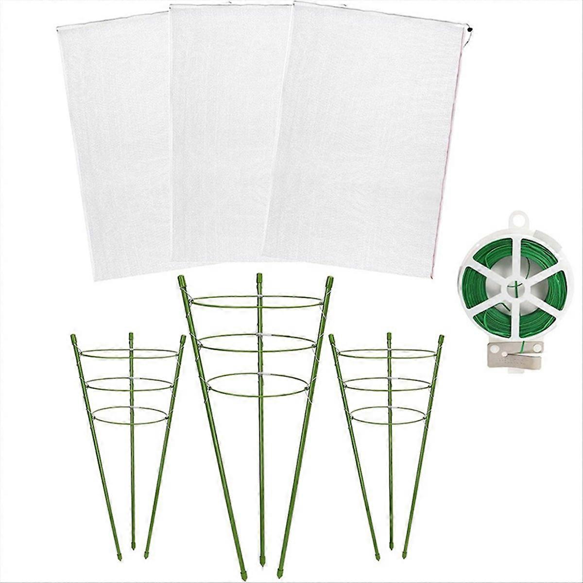 Adjustable Detachable Tomato Cage, for Garden