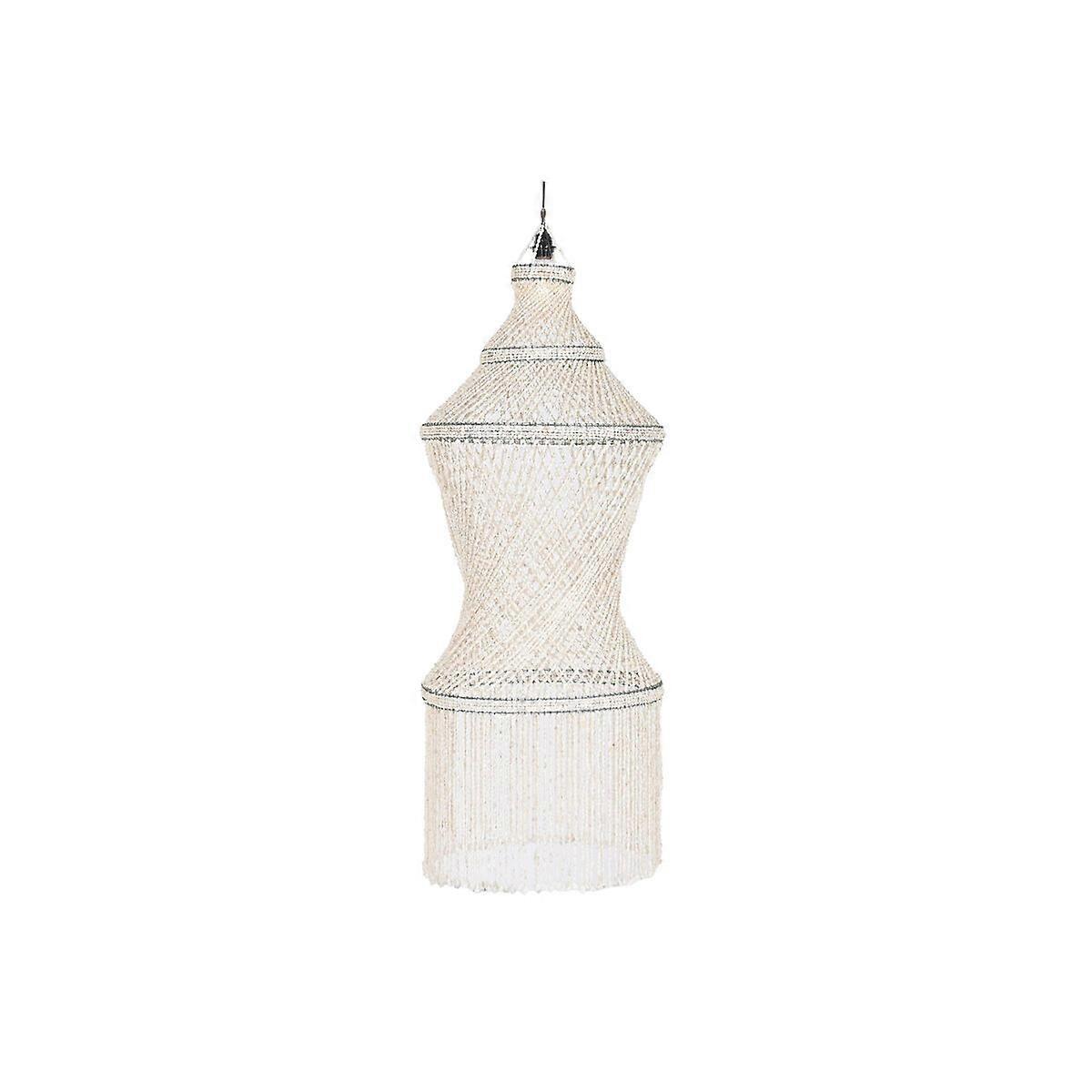 Deckenleuchte Home ESPRIT Weiße Muscheln 50 W 52 x 52 x 140 cm