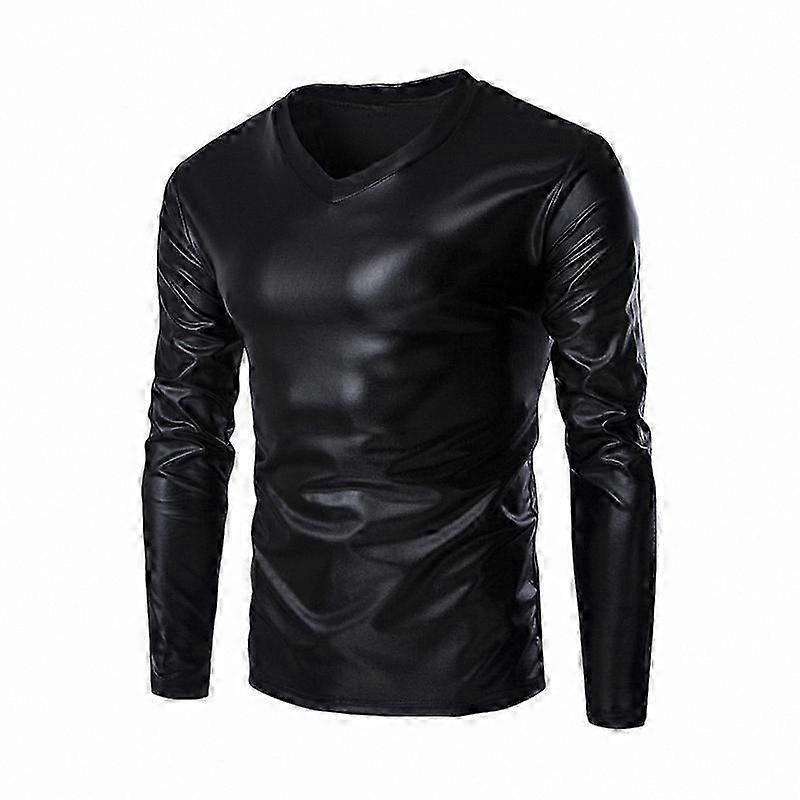Shimmering Long Sleeve Top for Men